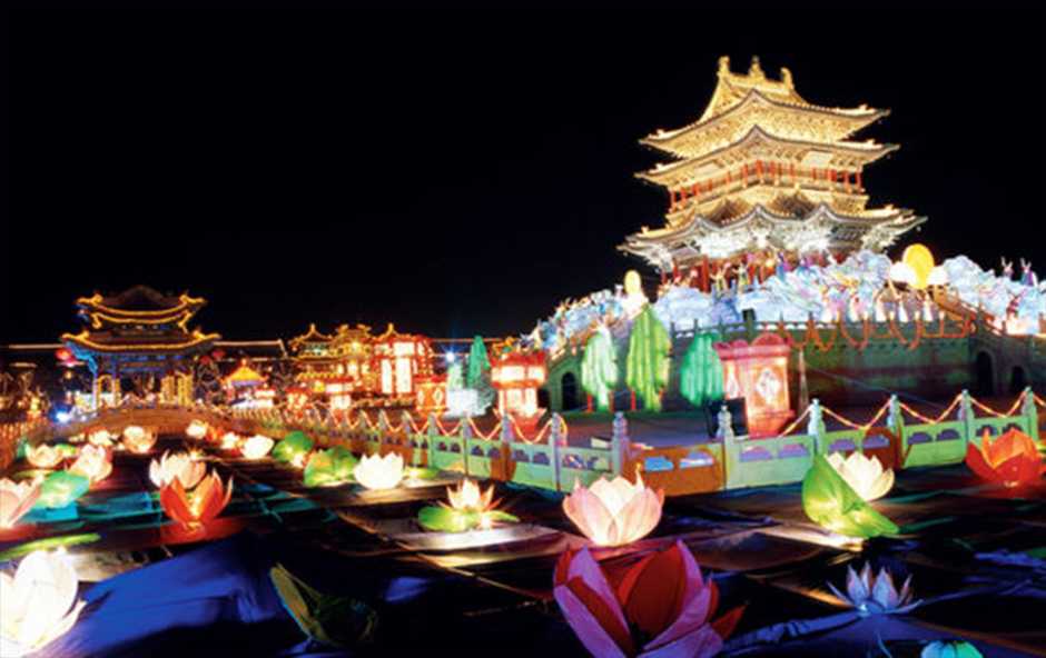 榆次老城灯会